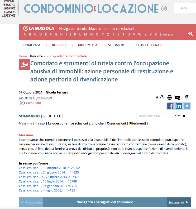 su condominio e locazione – giuffrè