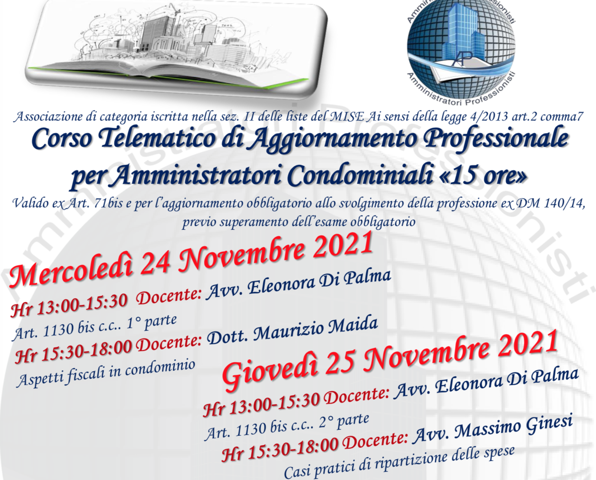 corso dm 140/2014