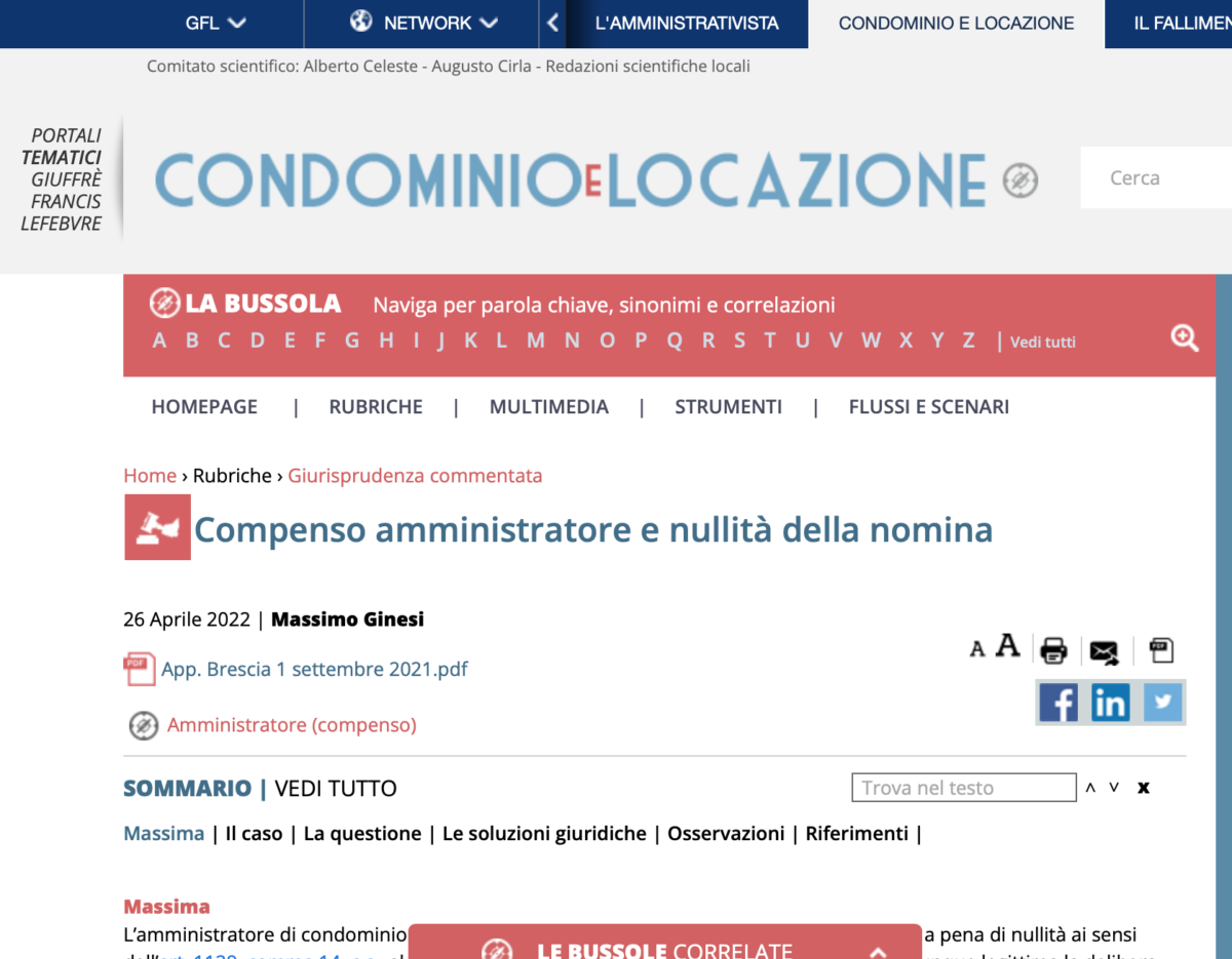 su condominio e locazione