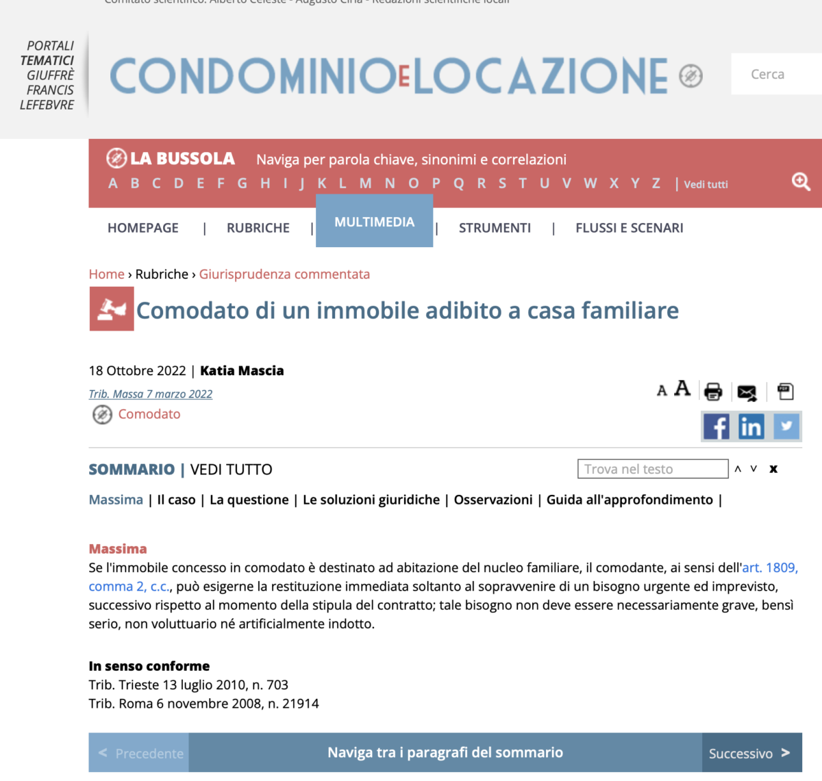 su condominio e locazione – giuffrè