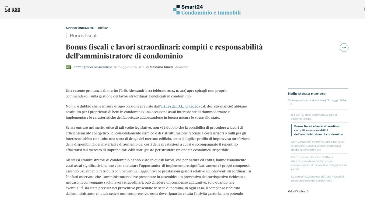 su smart24  condominio e immobili